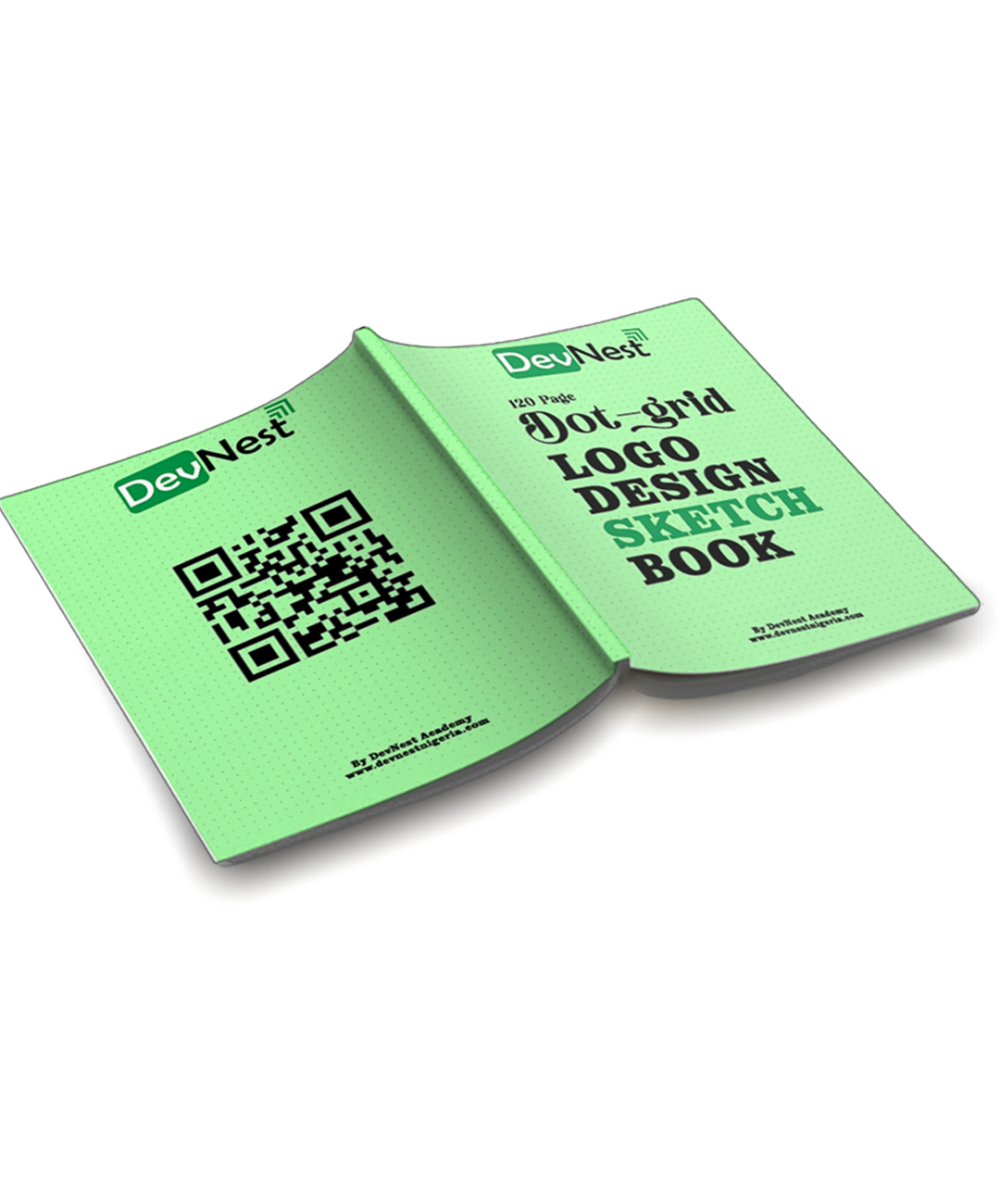 Dot-Grid Logo Sketch Book